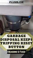 Image result for Garbage Disposal Reset Button