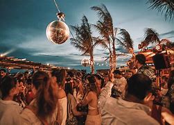 Image result for Beach Party Mykonos Greece