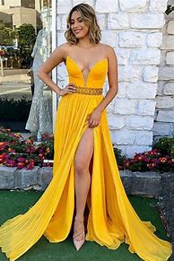 Image result for Strapless Gown