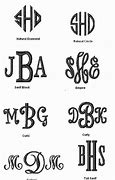 Image result for Most Popular Monogram Fonts