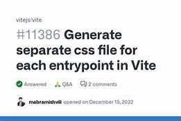 Image result for Vite JS/CSS