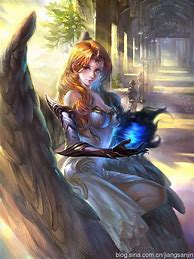 Image result for Legend of Cryptids Female Angel