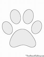 Image result for Gold Paw Print Free