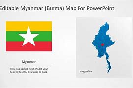 Image result for Myanmar Map for PowerPoint