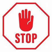 Image result for Stop Sign Icon.png