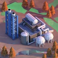 Image result for Chemical Plant 3D Model