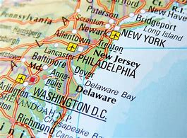 Image result for United States Map Delaware