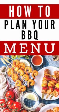 Image result for Blank BBQ Menu