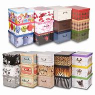 Image result for Stackable Storage Boxes with Lids