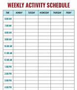 Image result for Activity Chart Template