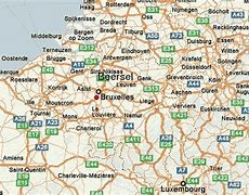 Image result for Waterloo Belgium Map
