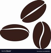 Image result for Coffee Bean BW Vector