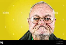 Image result for Grumpy Face Person