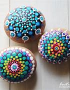 Image result for Rock Painting Dot Art