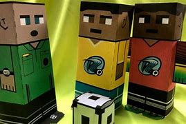 Image result for Soccer Goal Papercraft