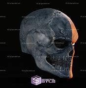 Image result for Skull Mask STL