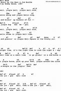 Image result for Jingle Bells Chords Chart