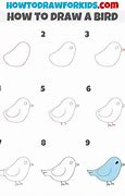 Image result for How Do You Draw a Bird