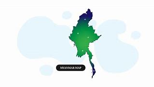 Image result for Myanmar Map Illustration