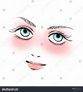 Image result for Anime Face Makeup