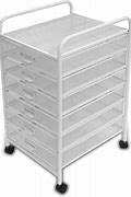 Image result for 6 Drawer Wire Cart