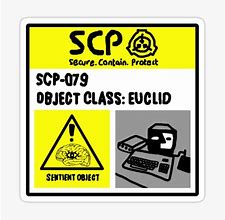 Image result for SCP-079 Label