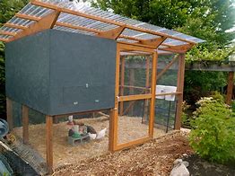 Image result for Chicken Co-op Roof Ideas