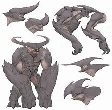 Image result for Red Monster Concept Art