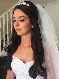 Image result for Hair Down Wedding Hairstyles with Tiara