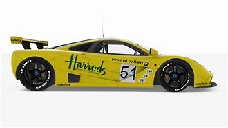 Image result for McLaren F1 GTR Le Mans Harrods