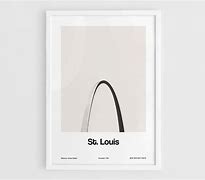 Image result for Minimalist St. Louis Arch