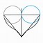 Image result for Simple Fixed Heart Drawings Emo