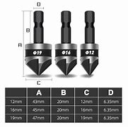 Image result for Countersink Drill Bit