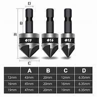 Image result for Socket Head Countersink Drill