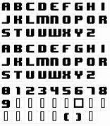 Image result for Bit Part Font