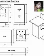 Image result for Barn Owl Nest Box Patterns