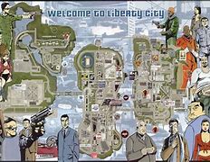 Image result for Gta3 地图