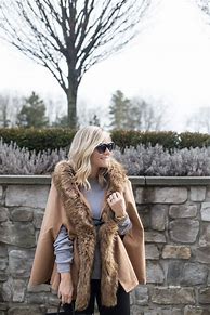 Image result for Faux Fur Winter Cape