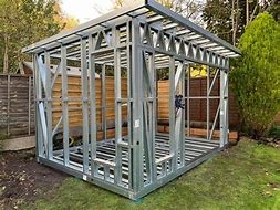 Image result for Steel Frame Garden Room