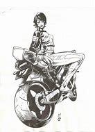 Image result for Biker Girl Painting