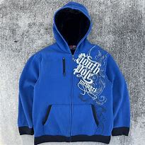 Image result for Blue Y2K Hoodie