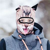 Image result for Drawing of Cat with Ski Mask