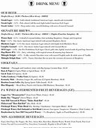 Image result for 859 Tap Room Drink Menu