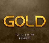 Image result for Gold Text Effect PSD