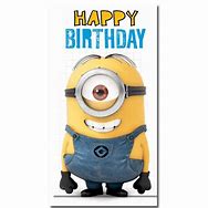 Image result for Minion Birthday Card