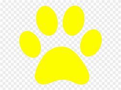 Image result for Yellow Flaming Paw Print