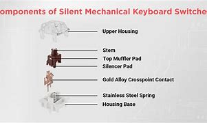 Image result for Silent Keyboard Switch