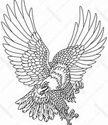 Image result for Eagle Tattoo Outline Flag