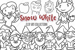 Image result for Snow White Clip Art