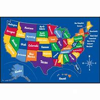 Image result for United States Map Kids